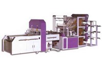 High speed automatic and electronic cutting and sealing machine for 3 layers with servo motors