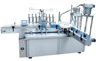 Light liquids filling and capping machine