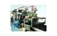 Automatic lollypop production by moulding with straw