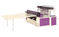 High speed automatic and electronic bags sealing and cutting machine without tension